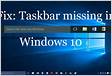 Missing task bar Parallels Forum